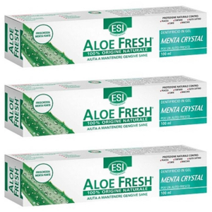 Acquista Online esi aloe fresh dentifricio in gel 3x100 ml e Cerca l'offerta più bassa