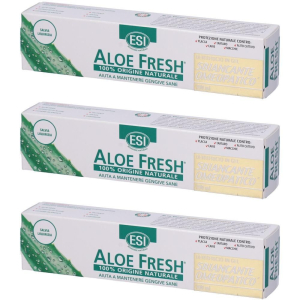 Acquista Online esi aloe fresh sbiancante 100 ml 3x100 ml e Cerca l'offerta più bassa
