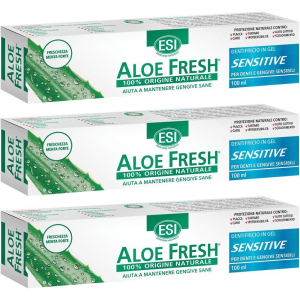 Acquista Online esi aloe fresh sensitive 3x100 ml dentifricio e Cerca l'offerta più bassa