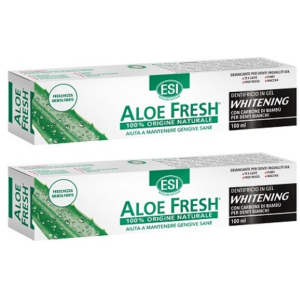 Acquista Online esi aloe fresh whitening dentifricio 2x100 ml e Cerca l'offerta più bassa