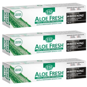 Acquista Online esi aloe fresh whitening dentifricio 3x100 ml e Cerca l'offerta più bassa