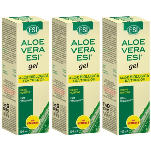 Acquista Online esi aloe vera gel tea tree con vitamina e 3x100 ml e Cerca l'offerta più bassa