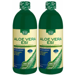 Acquista Online esi® aloe vera massima forza set da 2 2x1000 ml sciroppo e Cerca l'offerta più bassa