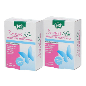 Acquista Online esi donna life benessere menopausa x2 2x30 pz capsule e Cerca l'offerta più bassa