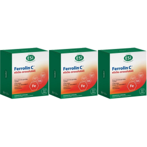 Acquista Online esi ferrolin c stick orosolubile 3x43,5 g polvere per soluzione orale e Cerca l'offerta più bassa