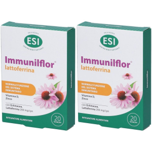 Acquista Online esi immunilflor® lattoferrina set da 2 2x10 g capsule e Cerca l'offerta più bassa