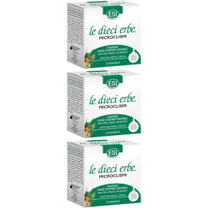 Acquista Online esi le dieci erbe microclismi 6 pezzi 3x6x10 g clistere e Cerca l'offerta più bassa