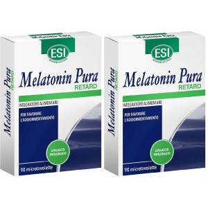Acquista Online esi melatonina pura® retard microtavolette set da 2 2x90 pz compresse e Cerca l'offerta più bassa