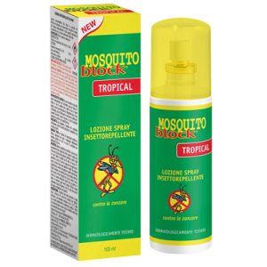 esi mosquito block - lozione tropical spray bugiardino cod: 975136742 