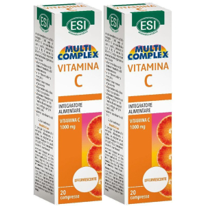 Acquista Online esi multi complex® vitamina c effervescente set da 2 2x80 g compresse e Cerca l'offerta più bassa