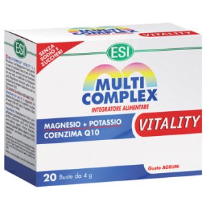 multicomplex vitality 20 bustine 4 g bugiardino cod: 921900421 