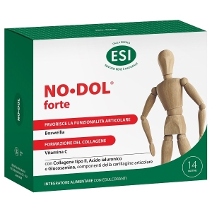 Acquista Online Esi no dol forte integratore per la funzionalità articolare e la normale formazione del collagene 14 bustine e Cerca l'offerta più bassa