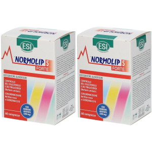 Acquista Online esi normolip 5 forte set da 2 2x60 pz compresse e Cerca l'offerta più bassa