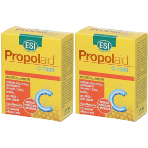 Acquista Online esi propolaid® propol c® 1000 set da 2 2x90 g compresse effervescenti e Cerca l'offerta più bassa