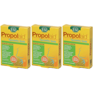 Acquista Online esi propolaid tavolette gola masticabili gusto zenzero 3x29,4 g tavole e Cerca l'offerta più bassa