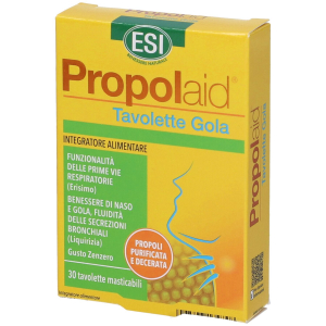 Esi propolgola zenzero 30 tavolette masticabili
