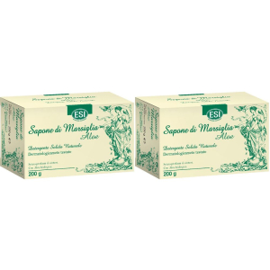 Acquista Online esi sapone di marsiglia aloe set da 2 2x200 g e Cerca l'offerta più bassa