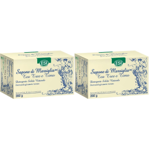 Acquista Online esi sapone di marsiglia tea tree e timo set da 2 2x200 g e Cerca l'offerta più bassa