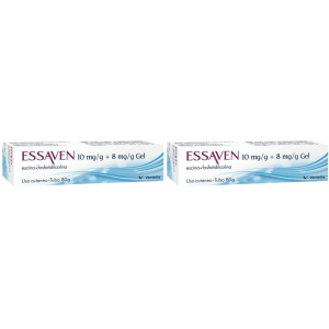 Acquista Online essaven gel con escina 1% per gambe stanche gonfie e pesanti set da 2 e Cerca l'offerta più bassa