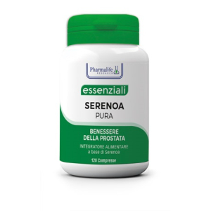 Acquista Online essenziali serenoa pura integratore per il benessere della prostata 120 compresse e Cerca l'offerta più bassa