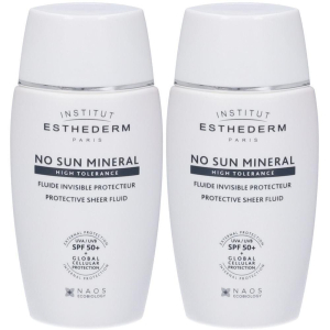 Acquista Online esthederm no sun mineral high tolerance spf50+ 2x40 ml e Cerca l'offerta più bassa