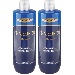 Acquista Online esthèr® omniskin® 500 olio detergente emolliente set da 2 2x500 ml oli e Cerca l'offerta più bassa