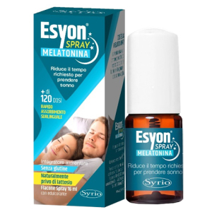 esyon melatonina spray 16ml bugiardino cod: 944098538 