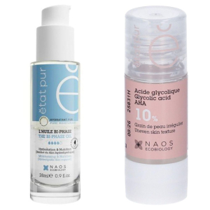 Acquista Online etat pur acido glicolico 10% 15ml + the bi phase olio bifasic e Cerca l'offerta più bassa