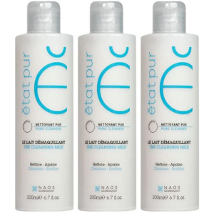 Acquista Online etat pur the cleansing milk latte detergente struccante 3x200 ml e Cerca l'offerta più bassa