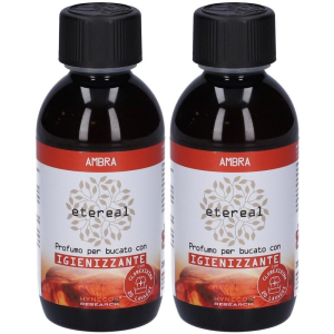Acquista Online etereal ambra profumo bucato con igienizzante 2x200 ml e Cerca l'offerta più bassa