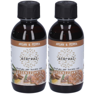 Acquista Online etereal argan mirra profumo bucato con igienizzante 2x200 ml e Cerca l'offerta più bassa
