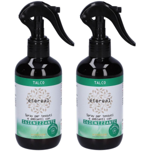 Acquista Online etereal talco spray tessuti ambienti profumato con igienizzante 2x250 e Cerca l'offerta più bassa