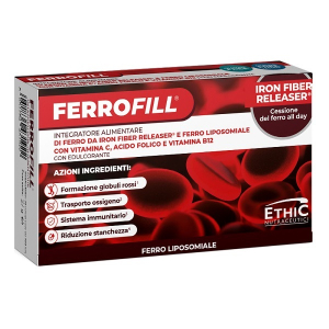 ferrofill 30cpr bugiardino cod: 988099673 