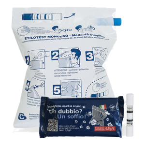 Acquista Online etilotest 0,5 flowpack test monouso 1 pezzo e Cerca l'offerta più bassa