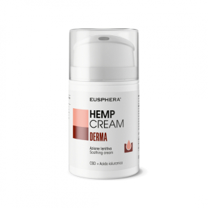 Eu4skin crema lenitiva per acne eczema dermatite e psoriasi con cbd 50 ml
