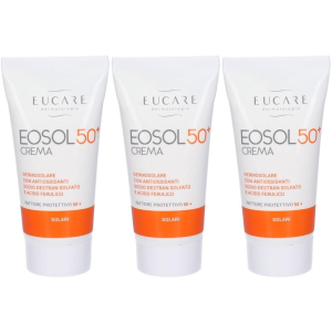 Acquista Online eucare eosol crema sfp50+ 3x50 ml solare e Cerca l'offerta più bassa