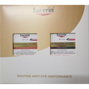 Acquista Online eucerin anti age xmas pack elasticity rosy notte 2025 1 hyaluron filler crema giorno rose spf30 50 ml + 1 hyaluron filler elasticit notte 50 ml e Cerca l'offerta più bassa