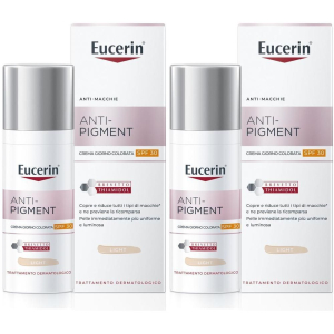 Acquista Online eucerin anti-pigment crema giorno spf 30 colorata light 1 pz 2x50 ml e Cerca l'offerta più bassa