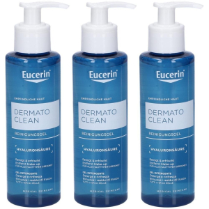 Acquista Online eucerin dermatoclean [hyaluron] gel detergente 200 ml 3x200 e Cerca l'offerta più bassa
