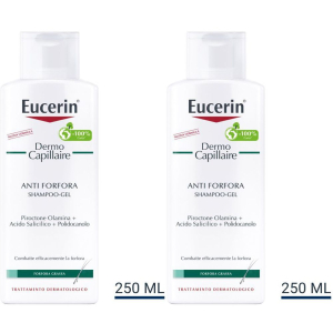 Acquista Online eucerin dermocapillaire shampoo-gel anti-forfora 250 ml set da 2 2x250 e Cerca l'offerta più bassa