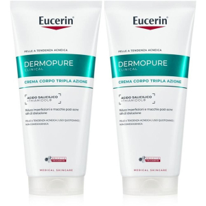 Acquista Online eucerin dermopure crema corpo tripla azione 2x200 ml e Cerca l'offerta più bassa