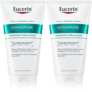 Acquista Online eucerin dermopure detergente tripla azione 150ml 2x150 ml e Cerca l'offerta più bassa
