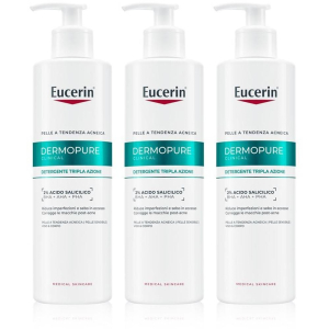 Acquista Online eucerin dermopure detergente tripla azione 400ml 3x400 ml e Cerca l'offerta più bassa