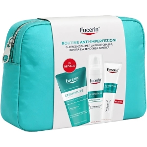 Acquista Online Eucerin dermopure routine acne gel sebonormalizzante 40ml + 1 siero tripla azione 40ml + 1 detergente purificante 75ml e Cerca l'offerta più bassa