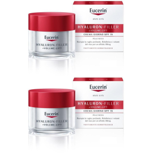 Acquista Online eucerin hyaluron-filler crema giorno pelle secca 50 ml 2x50 e Cerca l'offerta più bassa