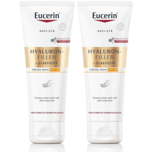Acquista Online eucerin hyaluron- filler + elasticity 2x1 pz crema e Cerca l'offerta più bassa