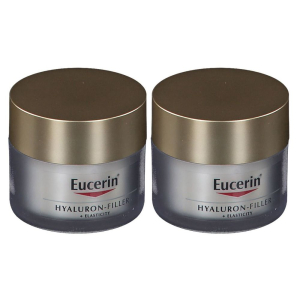 Acquista Online eucerin hyaluron-filler + elasticity crema giorno x2 2x50 ml e Cerca l'offerta più bassa