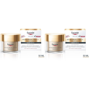 Acquista Online eucerin hyaluron - filler + elasticity crema notte 50 ml set da 2 2x50 e Cerca l'offerta più bassa