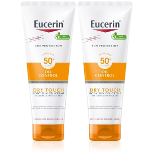 Acquista Online eucerin oil control dry touch sun gel creme spf 50+ 200 ml set da 2 2x e Cerca l'offerta più bassa