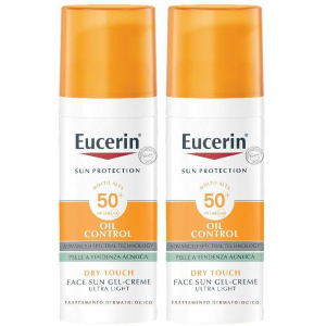 Acquista Online eucerin® oil control spf 50+ set da 2 2x50 ml gel solare e Cerca l'offerta più bassa